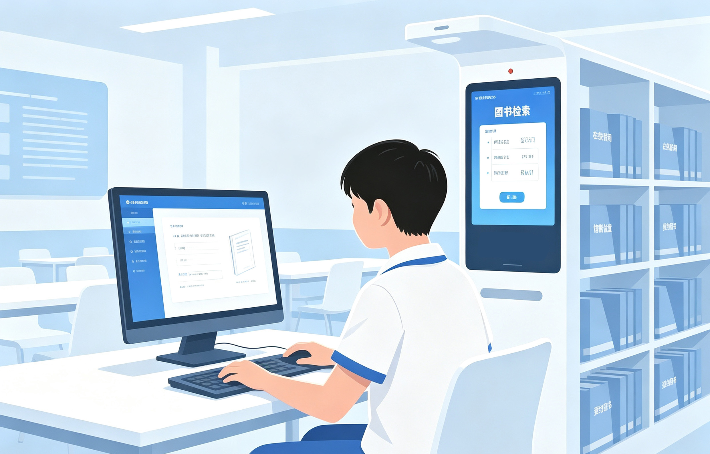科迅智慧图书馆全套解决方案，赋能中小学图书馆智能化升级